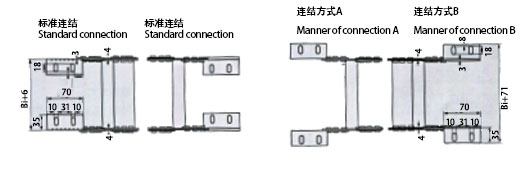 TL80型钢铝拖链安装尺寸图2