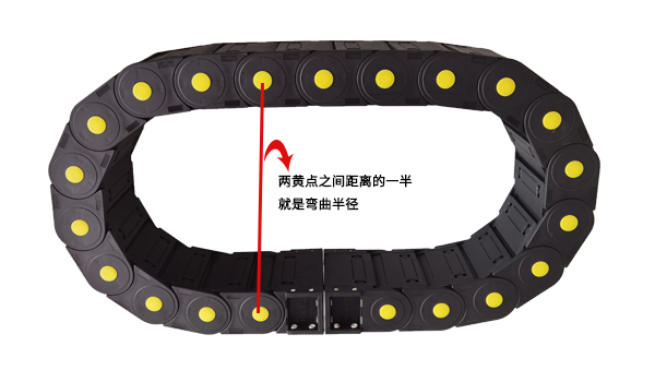 塑料拖链半径图